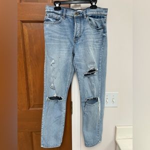 Pistola Charlie high rise Distressed Jean